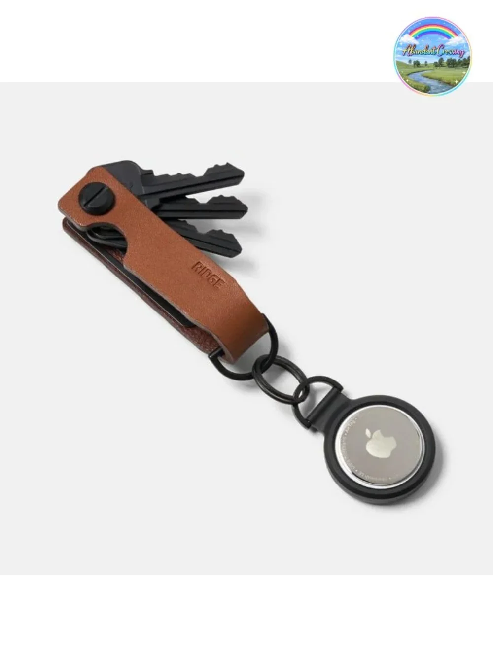 Ridge Key Organizer Compact Key Holder Aluminum Keychain 2-6 Keys Minimalist